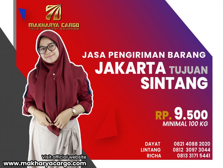 Jasa Pengiriman Barang Jakarta Sintang Gratis Jemput Barang 2021
