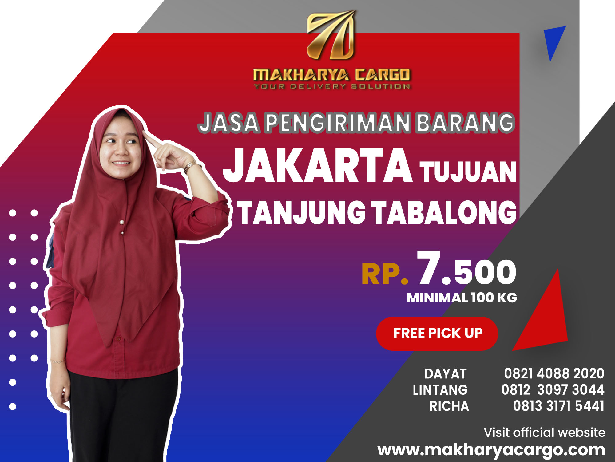 Jasa Pengiriman Jakarta Tanjung Tabalong