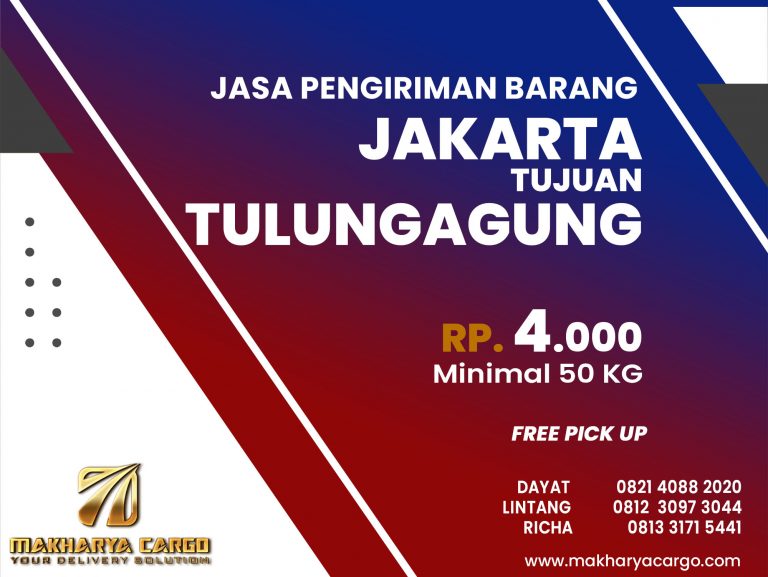 Jasa Pengiriman Barang Jakarta Tulungagung Gratis Jemput Barang 2021