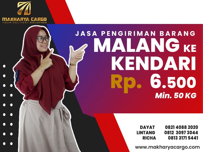 Jasa Pengiriman Barang Malang Kendari Gratis Jemput Barang 2021