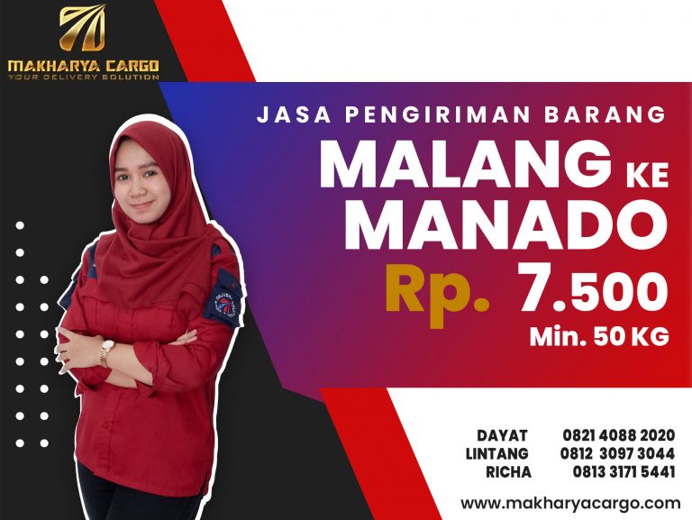 Jasa Pengiriman Barang Malang Manado Gratis Jemput Barang 2021