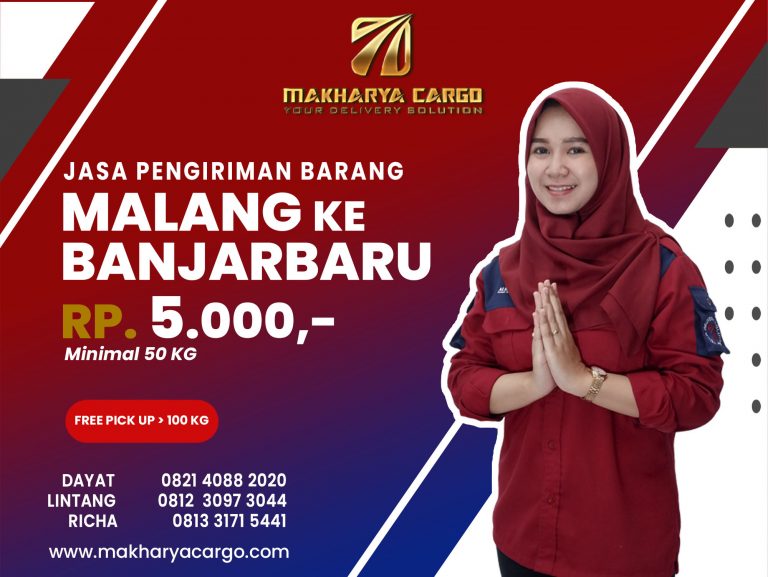 Jasa Pengiriman Barang Malang Banjarbaru Gratis Jemput Barang 2021