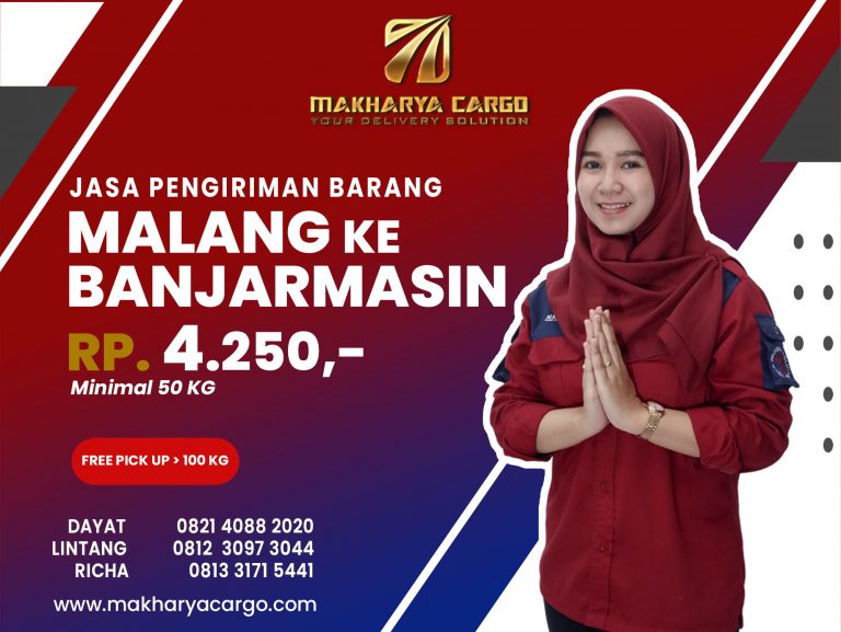 Jasa Pengiriman Barang Malang Banjarmasin Gratis Jemput Barang 2021