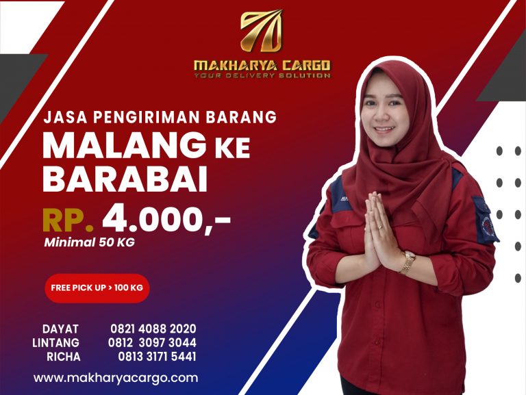 Jasa Pengiriman Barang Malang Barabai Gratis Jemput Barang 2021