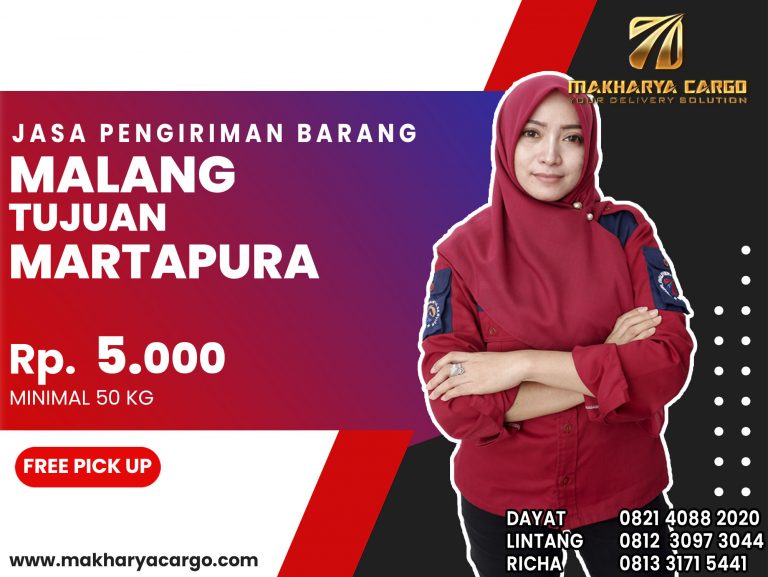 Jasa Pengiriman Barang Malang Martapura Gratis Jemput Barang 2021