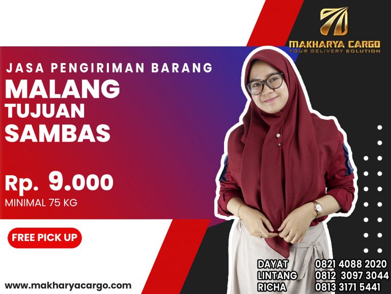 Jasa Pengiriman Barang Malang Sambas Gratis Jemput Barang 2021