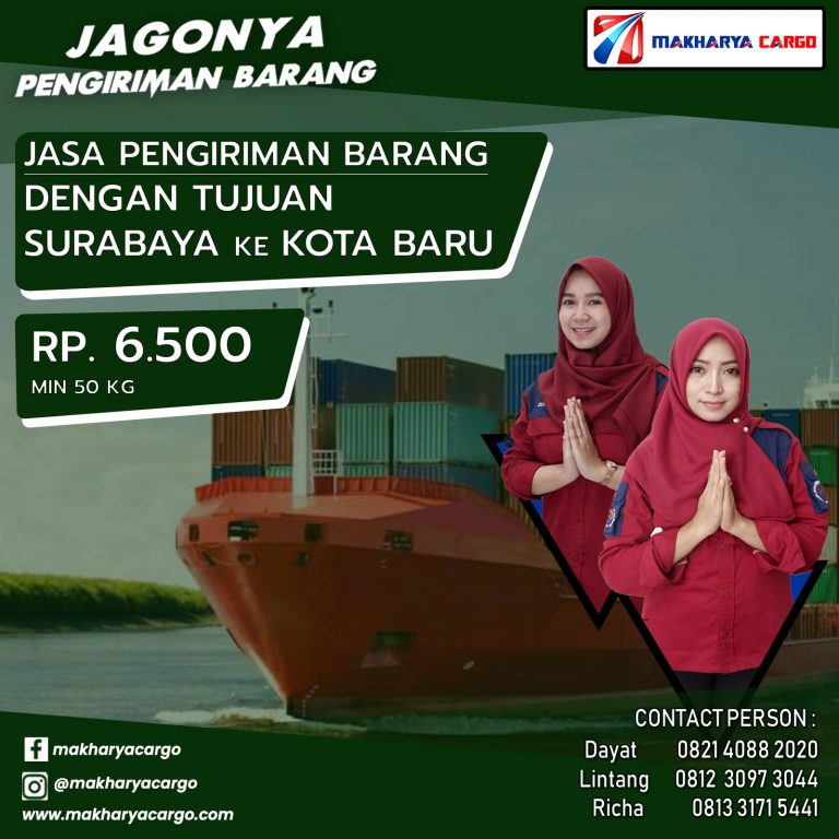 Jasa Pengiriman Surabaya Kota Baru Gratis Jemput Barang 2021