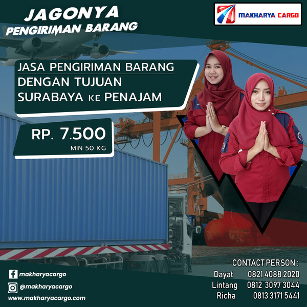 Jasa Pengiriman Barang Surabaya Penajam