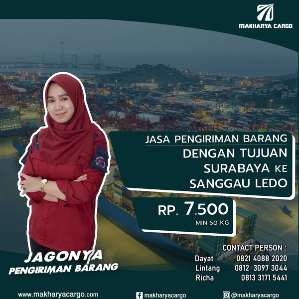 Jasa Pengiriman Barang Surabaya Sanggau Ledo