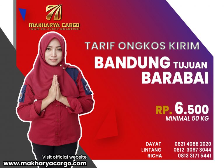 Tarif Ongkos Kirim Bandung Barabai Gratis Jemput Barang 2021