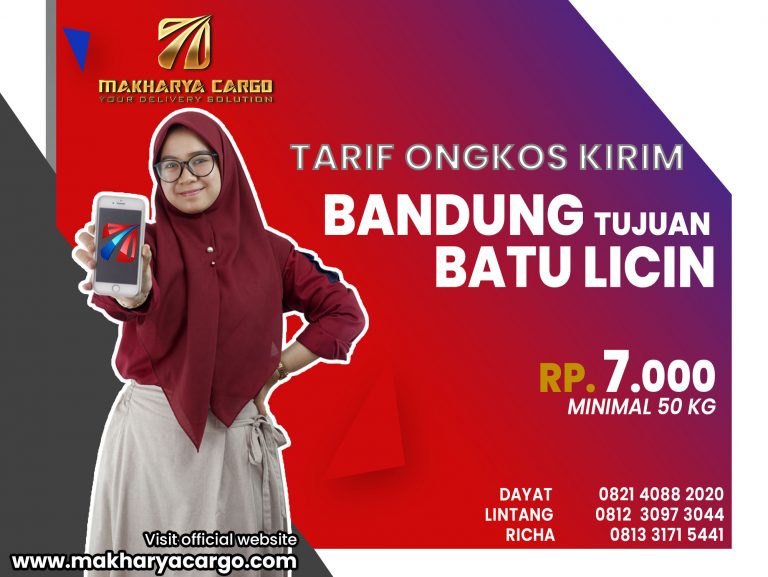 Tarif Ongkos Kirim Bandung Batu Licin Gratis Jemput Barang 2021