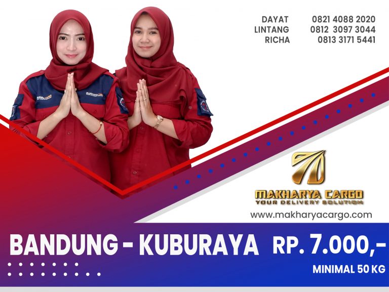 Tarif Ongkos Kirim Bandung Kuburaya Gratis Jemput Barang 2021