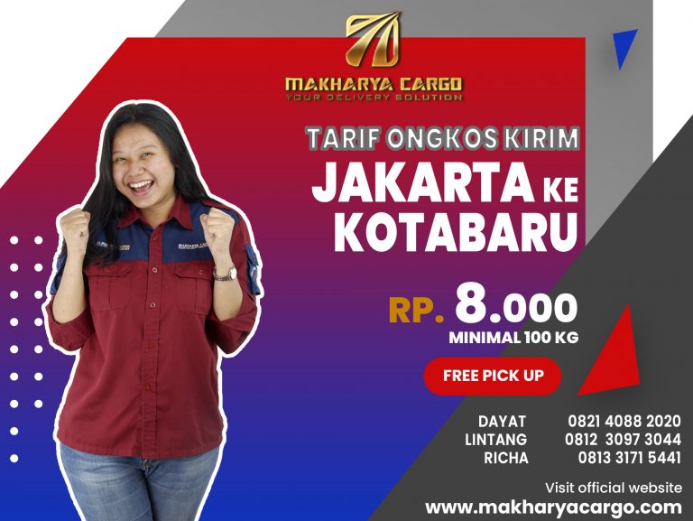 Tarif Ongkos Kirim Jakarta Kota Baru Gratis Jemput Barang 2021