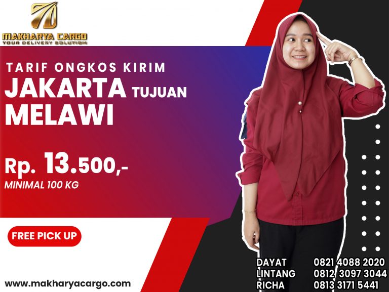 Tarif Ongkos Kirim Jakarta Melawi Gratis Jemput Barang 2021