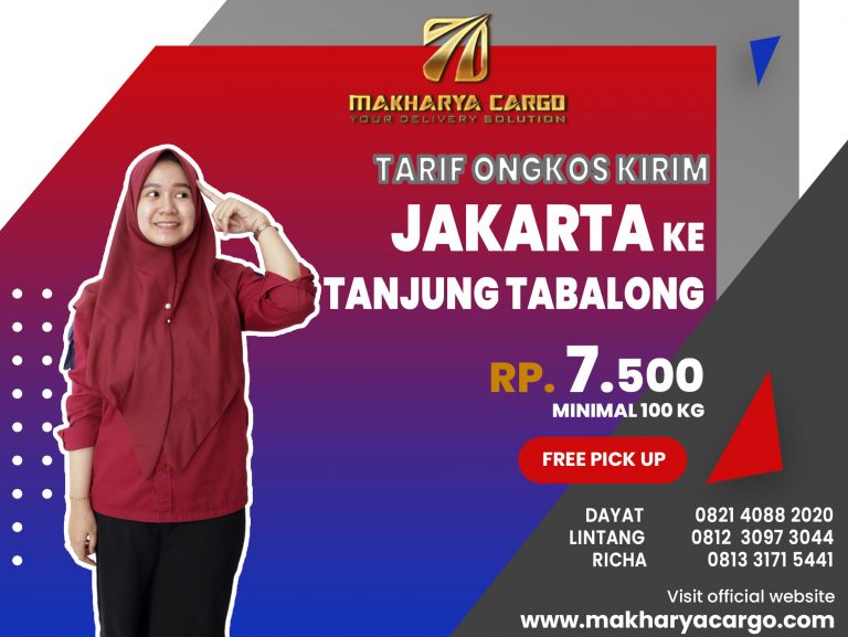 Tarif Ongkos Kirim Jakarta Tanjung Tabalong Gratis Jemput Barang 2021