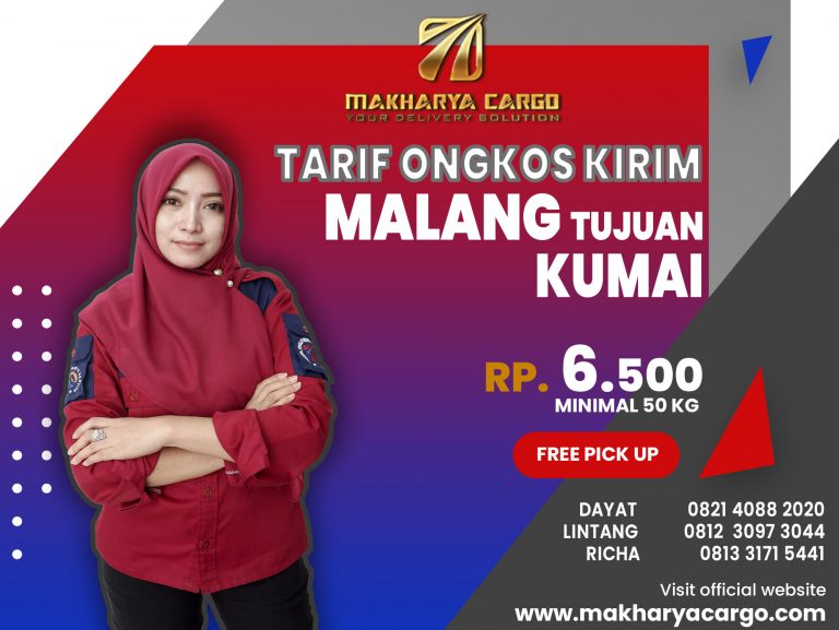 Tarif Ongkos Kirim Malang Kumai Gratis Jemput Barang 2021