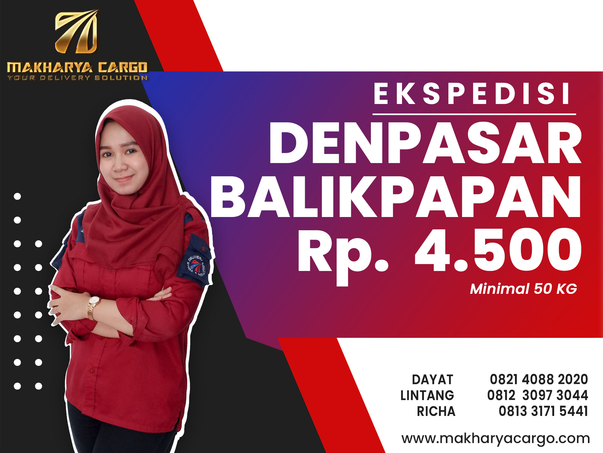 Ekspedisi Denpasar Balikpapan