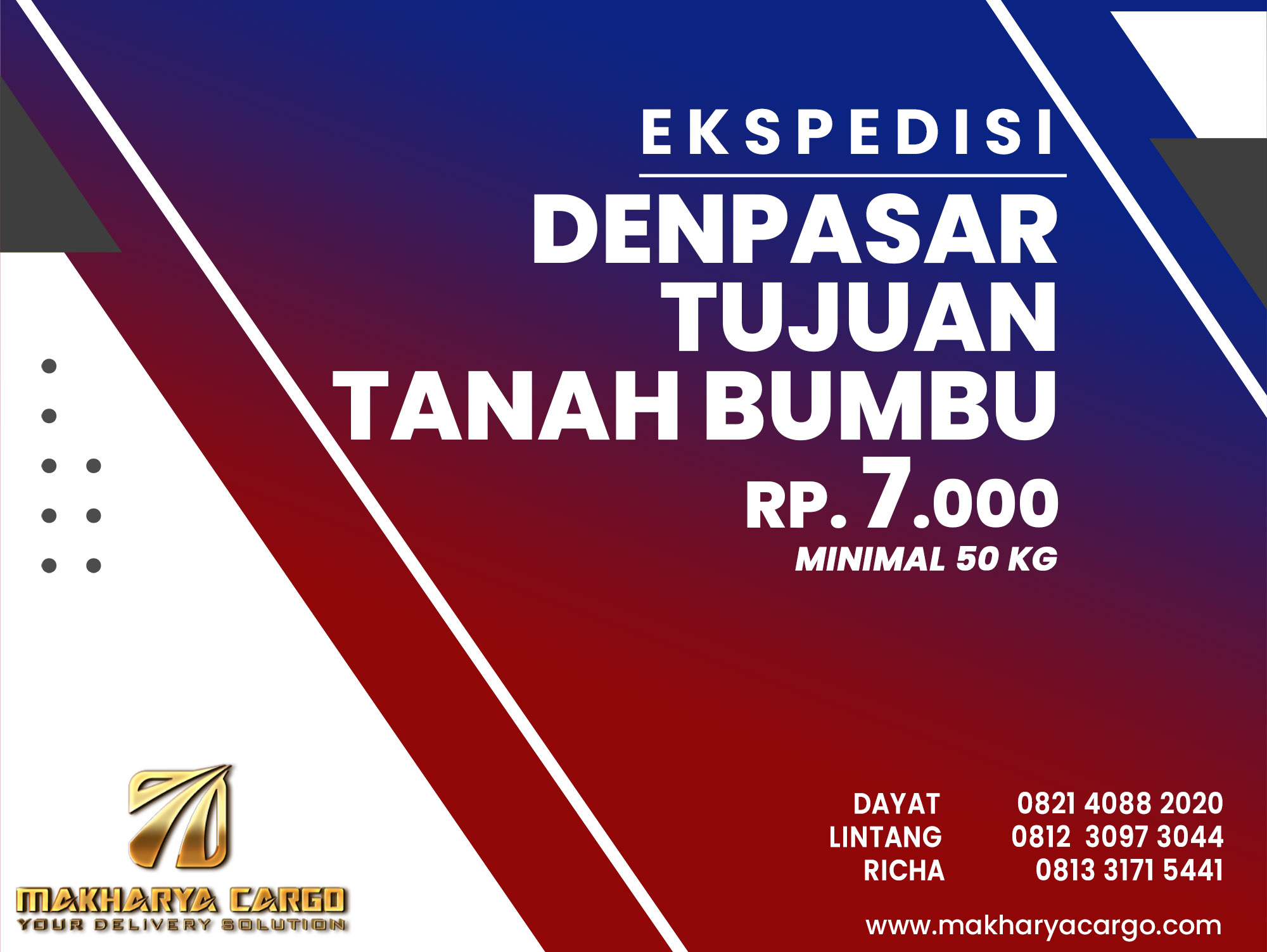 Ekspedisi Denpasar Tanah Bumbu