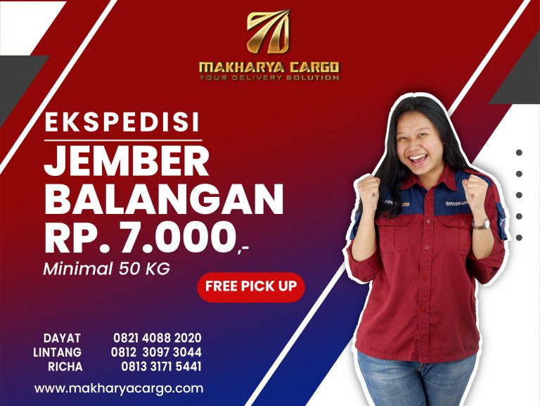 Ekspedisi Jember Balangan Gratis Jemput Barang Rp.7000