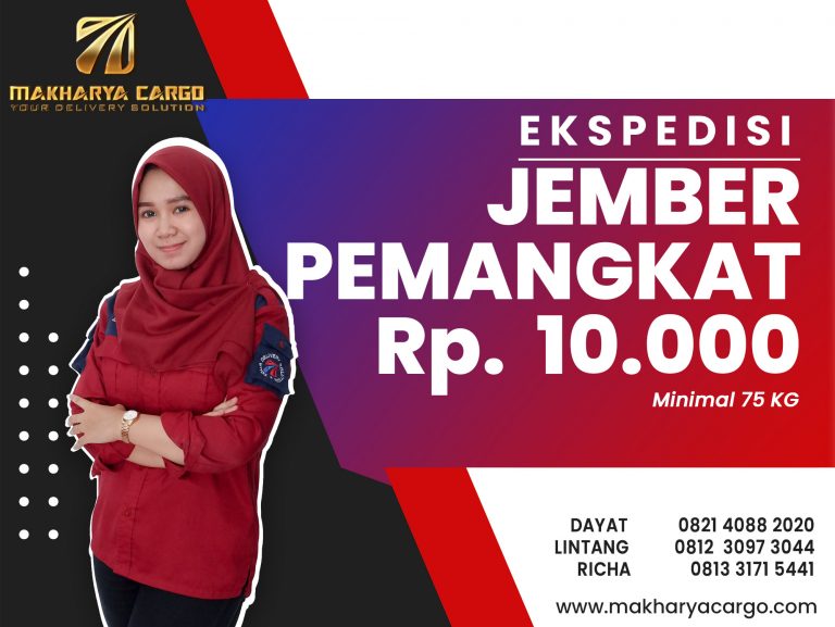 Ekspedisi Jember Pemangkat Gratis Jemput Barang 2021
