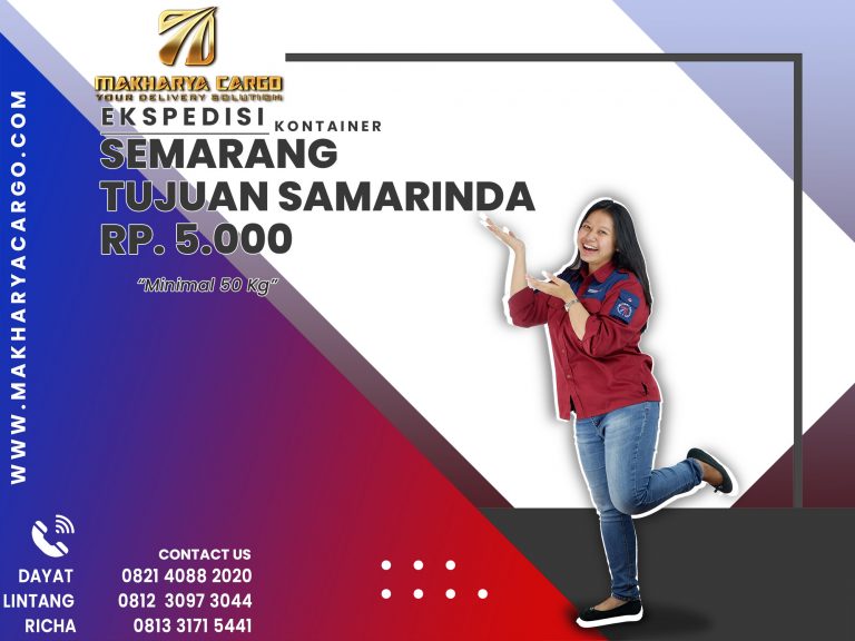 Ekspedisi Kontainer Semarang Samarinda Gratis Jemput Barang 2021