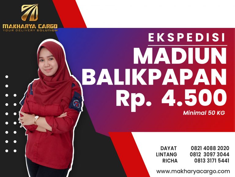 Ekspedisi Madiun Balikpapan Gratis Jemput Barang 2021
