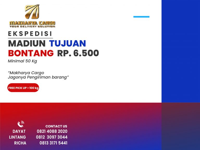 Ekspedisi Madiun Bontang Gratis Jemput Barang 2021