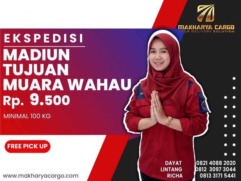 Ekspedisi Madiun Muara Wahau Gratis Jemput Barang 2021