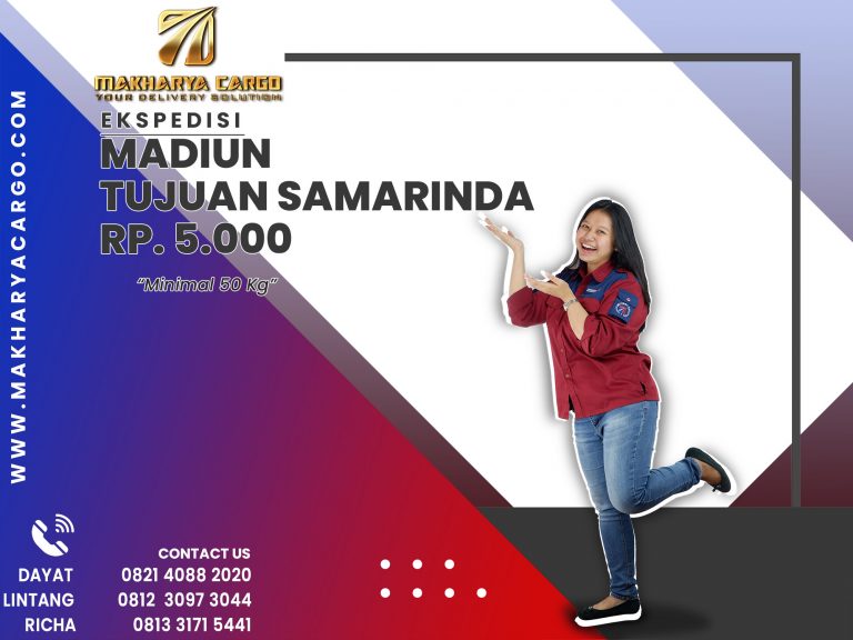 Ekspedisi Madiun Samarinda Gratis Jemput Barang 2021