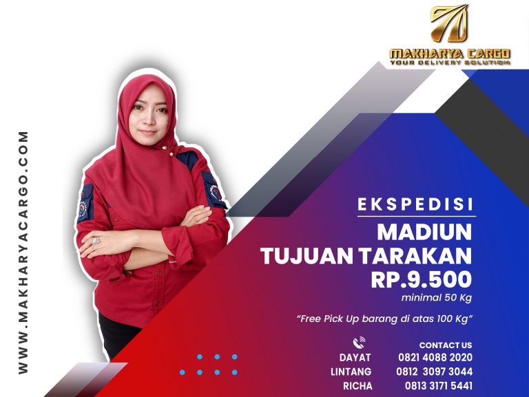 Ekspedisi Madiun Tarakan Gratis Jemput Barang 2021