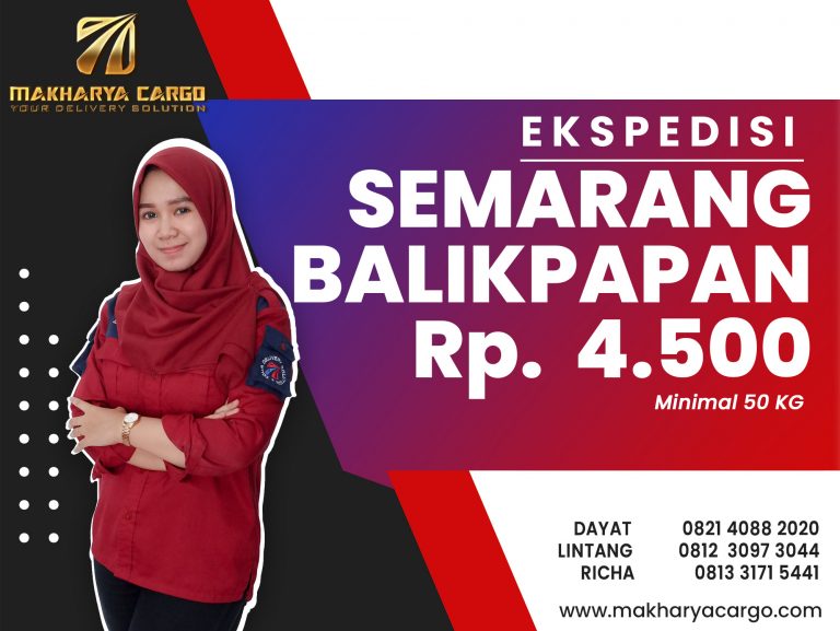 Ekspedisi Semarang Balikpapan Gratis Jemput Barang 2021