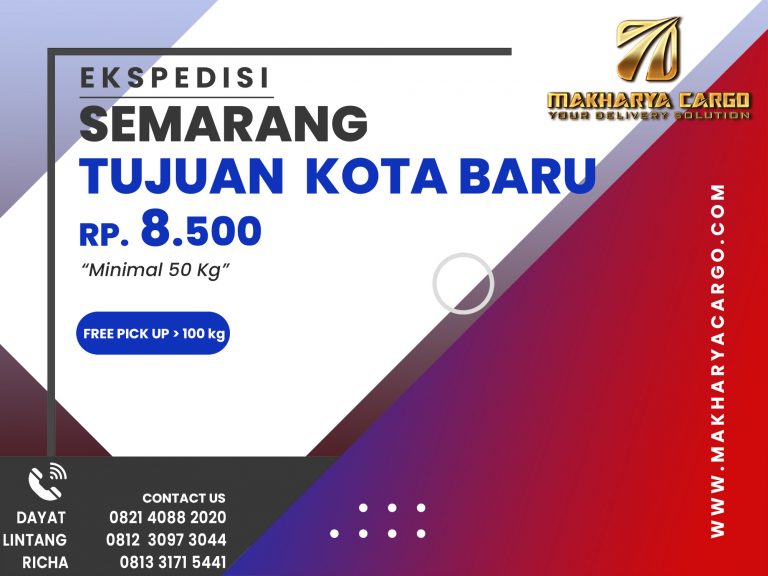 Ekspedisi Semarang Kota Baru Gratis Jemput Barang 2021