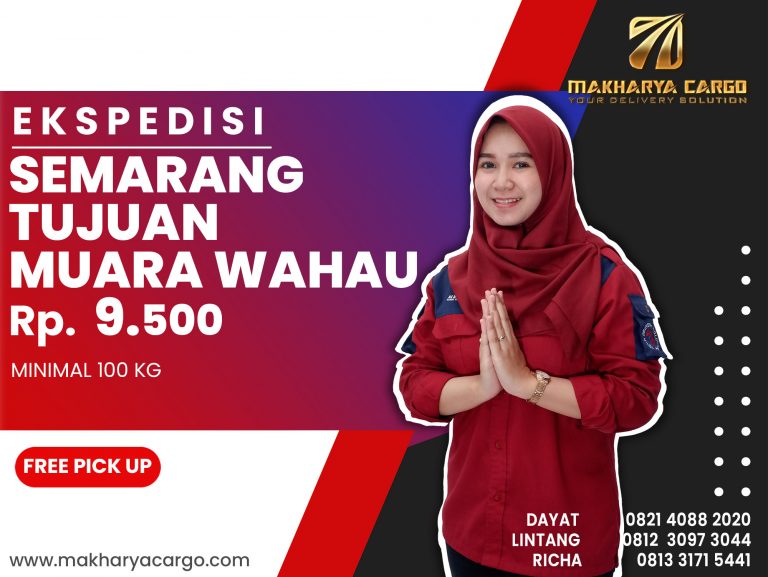 Ekspedisi Semarang Muara Wahau Gratis Jemput Barang 2021