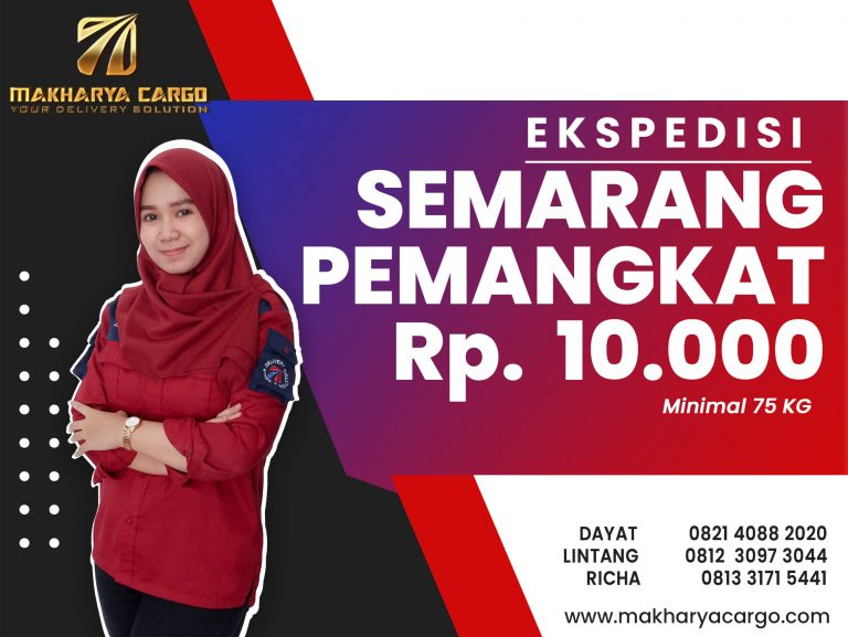 Ekspedisi Semarang Pemangkat Gratis Jemput Barang 2021