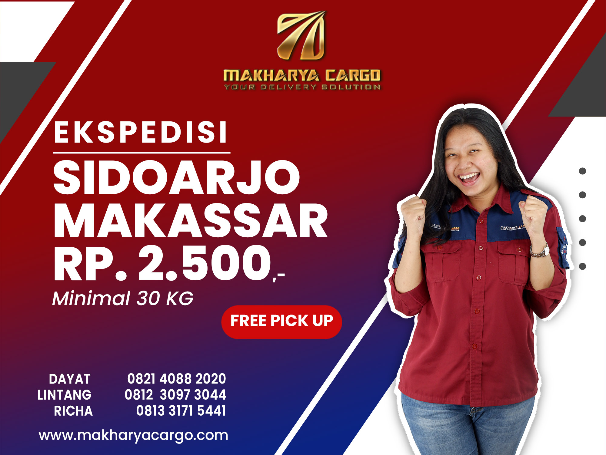 Ekspedisi Sidoarjo Makassar