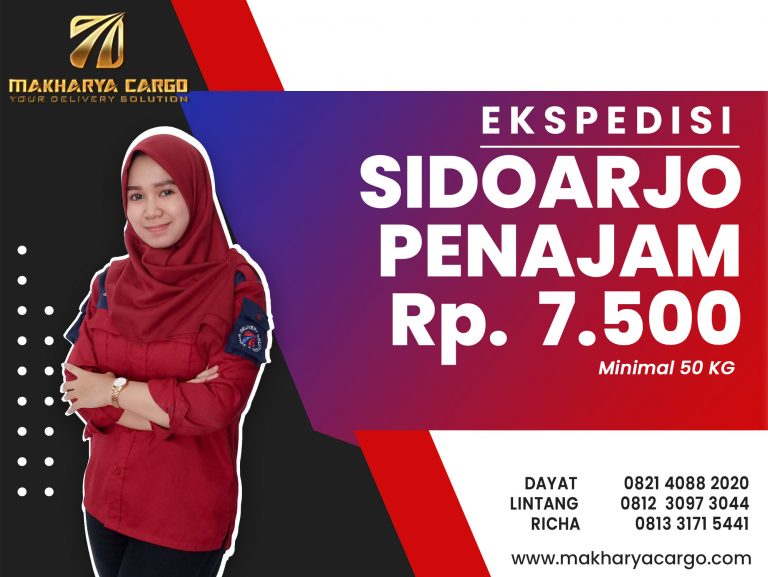 Ekspedisi Sidoarjo Penajam Gratis Jemput Barang 2021