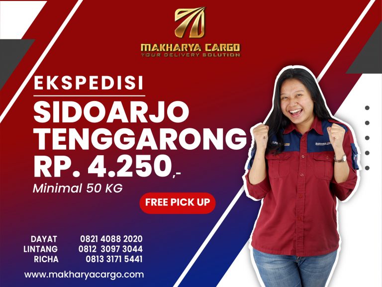 Ekspedisi Sidoarjo Tenggarong Gratis Jemput Barang Rp.4250