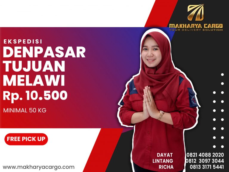 Ekspedisi Denpasar Melawi Ongkir Rp 10,500 Termurah