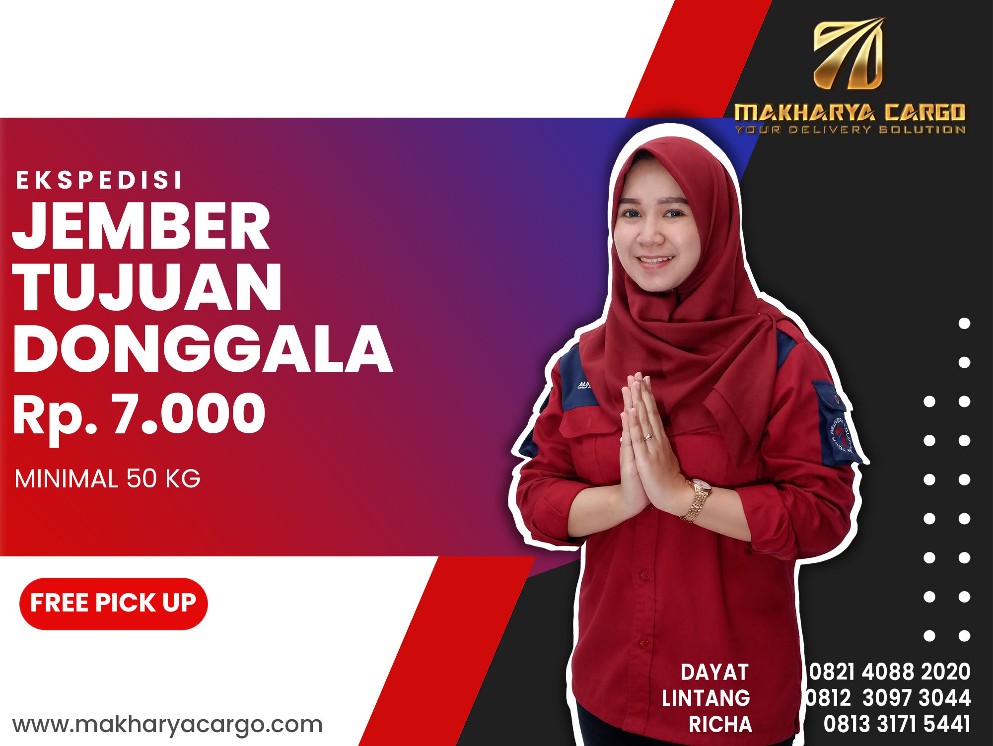 Ekspedisi Jember Donggala