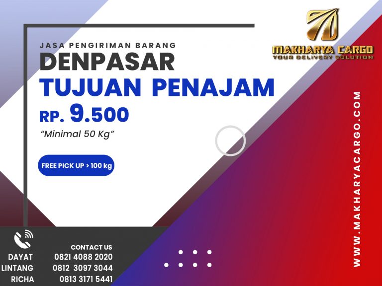Jasa Pengiriman Barang Denpasar Penajam Gratis Jemput Barang 2021