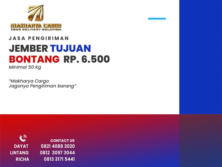 Jasa Pengiriman Barang Jember Bontang Gratis Jemput Barang 2021