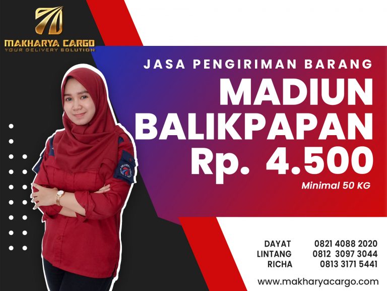 Jasa Pengiriman Barang Madiun Balikpapan Gratis Jemput Barang 2021