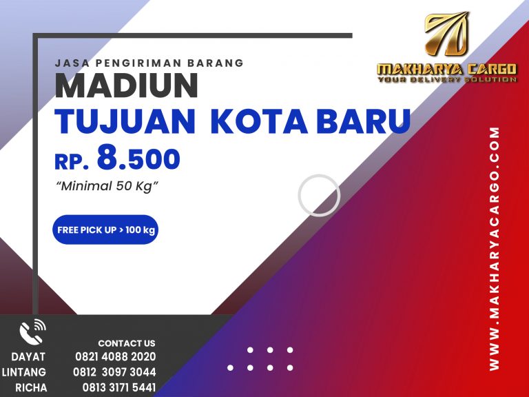 Jasa Pengiriman Barang Madiun Kota Baru Gratis Jemput Barang 2021