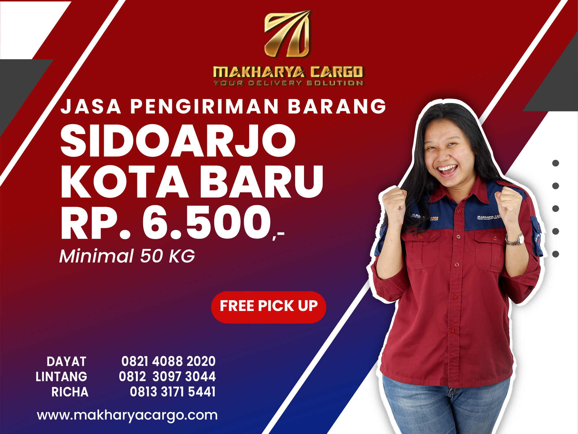 Jasa Pengiriman Sidoarjo Kota Baru