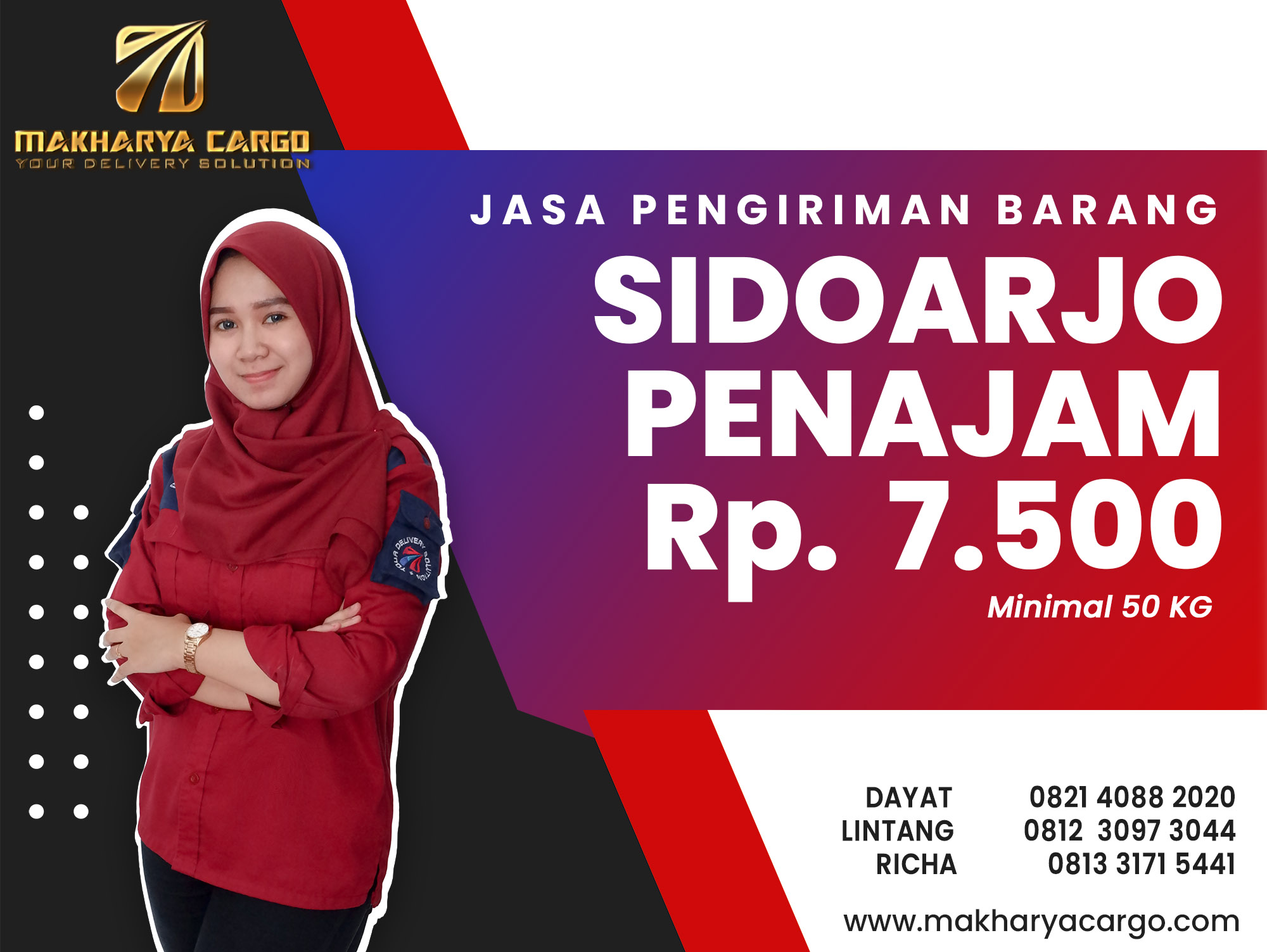 Jasa Pengiriman Barang Sidoarjo Penajam