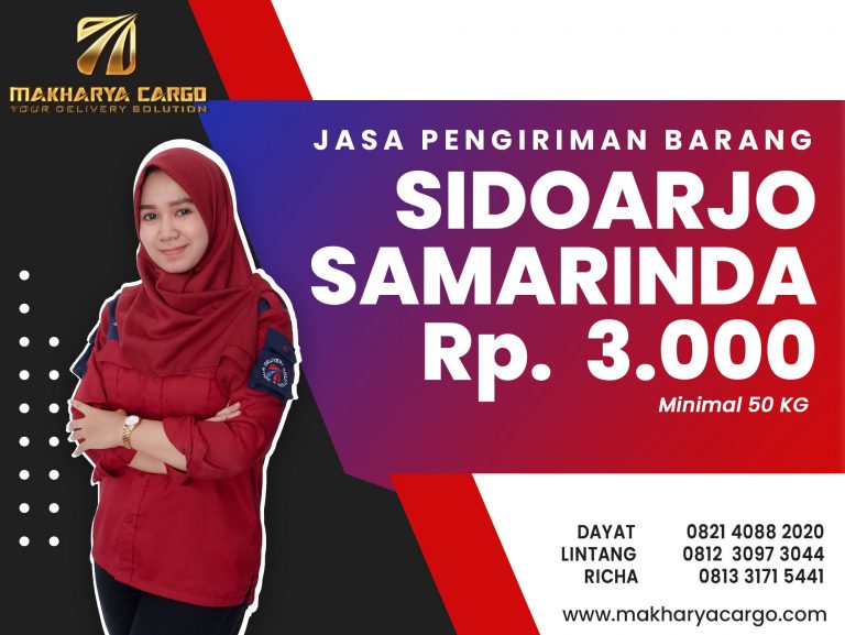 Jasa Pengiriman Sidoarjo Samarinda Gratis Jemput Barang 2021
