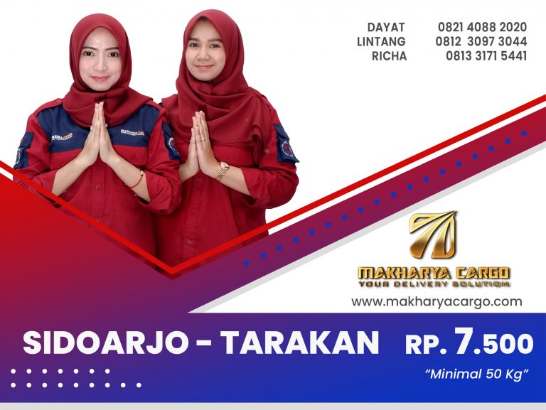 Jasa Pengiriman Barang Sidoarjo Tarakan Gratis Jemput Barang 2021