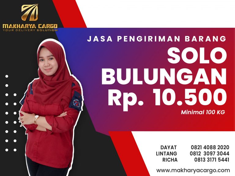 Jasa Pengiriman Barang Solo Bulungan Gratis Jemput Barang 2021