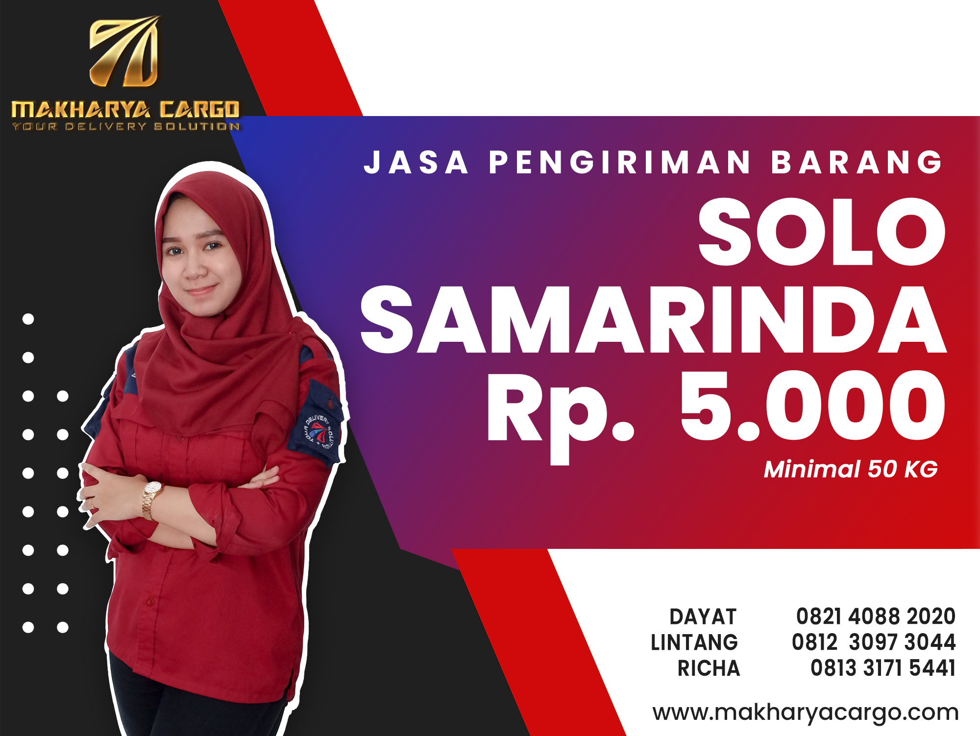 Jasa Pengiriman Barang Solo Samarinda