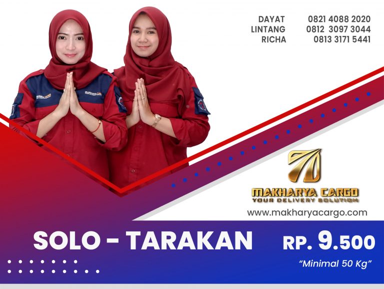 Jasa Pengiriman Barang Solo Tarakan Gratis Jemput Barang 2021